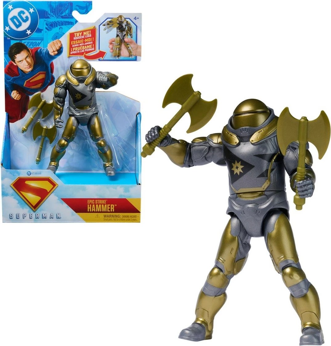 Figurë aksioni Superman Spin Master 15 cm, plastikë, me aksesorë