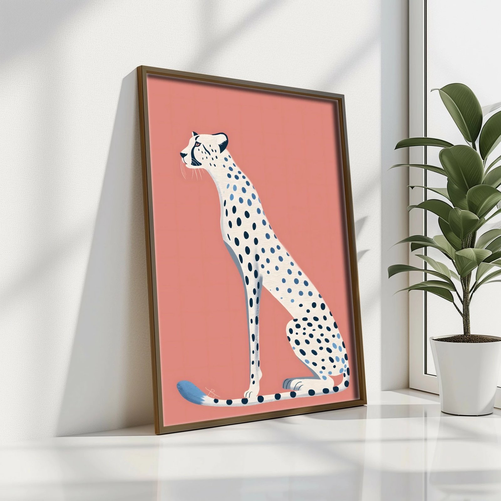 Pikturë dekorative me kornizë MDF, Wallity, GE139-L