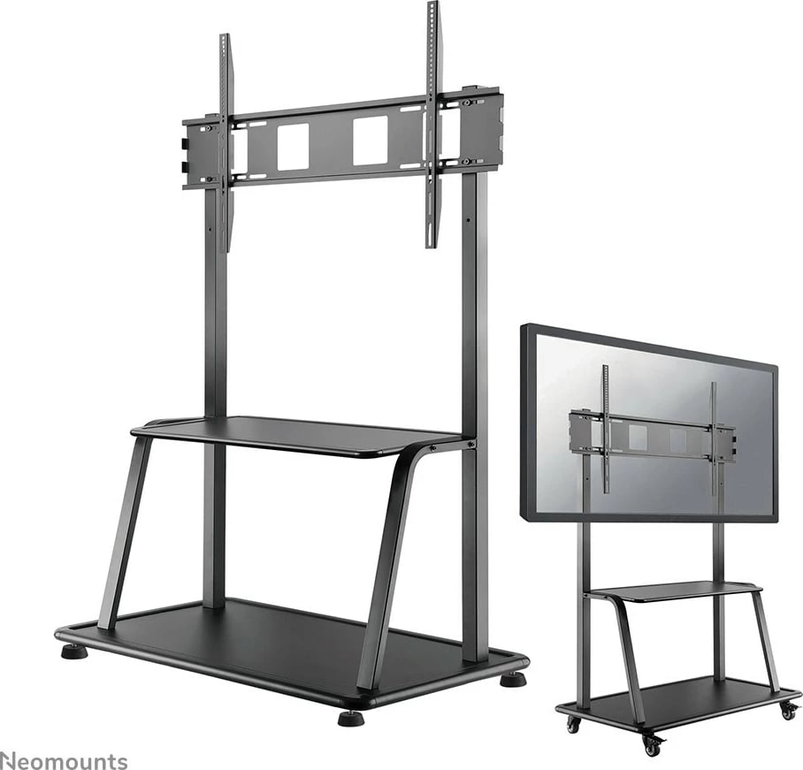 Karrocë TV Neomounts NS-M4000BLACK, 60-105", rregullim lartësie, 150 kg, e zezë