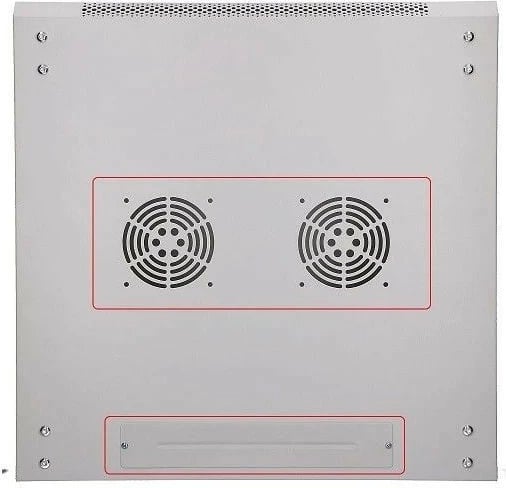 Kasë Extralink EX.8581 për server, 9U, 600x600 mm, xham, Gri