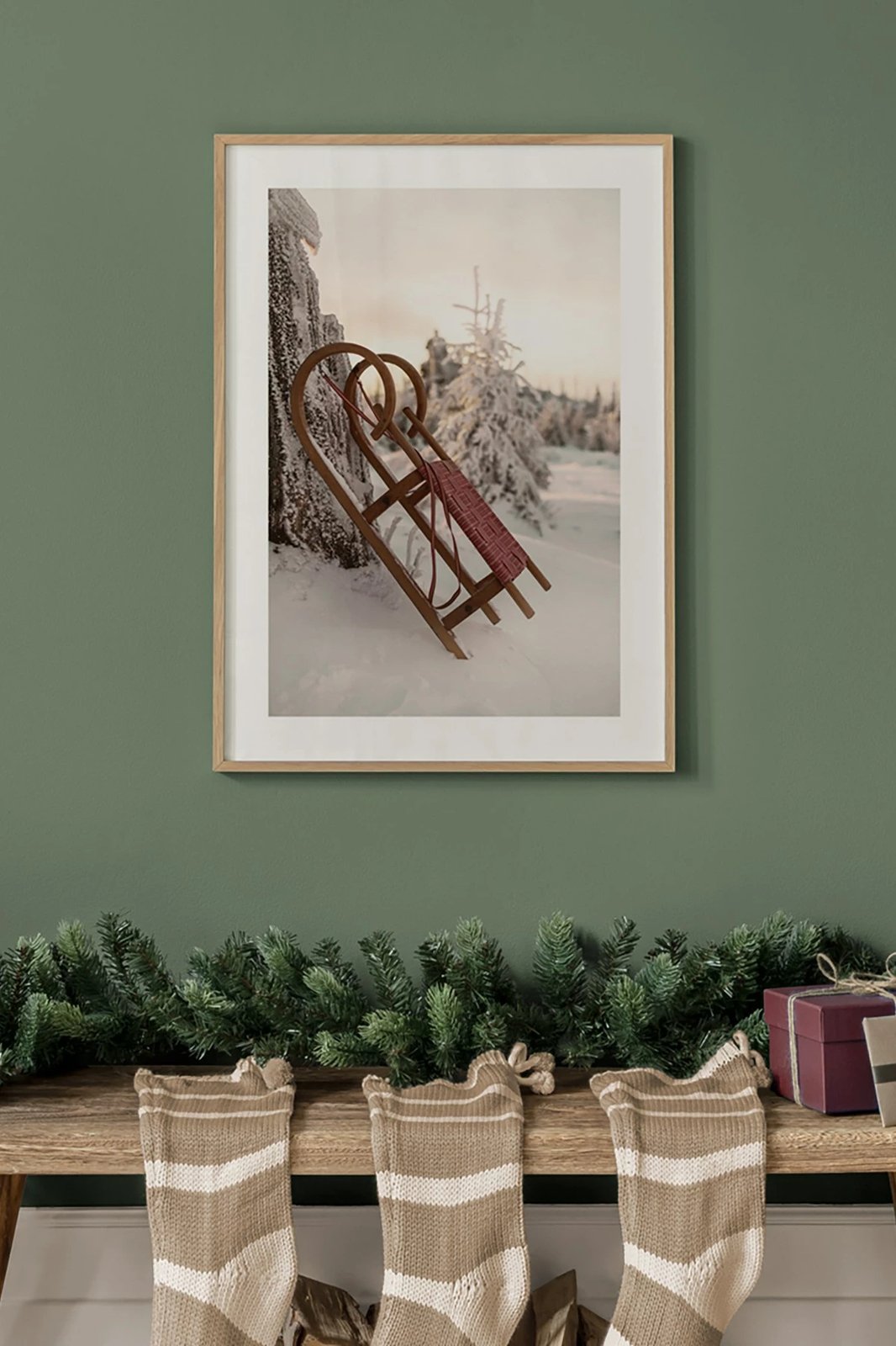 Pikturë dekorative me kornizë, shumëngjyrëshe, Tekhamcerceve59