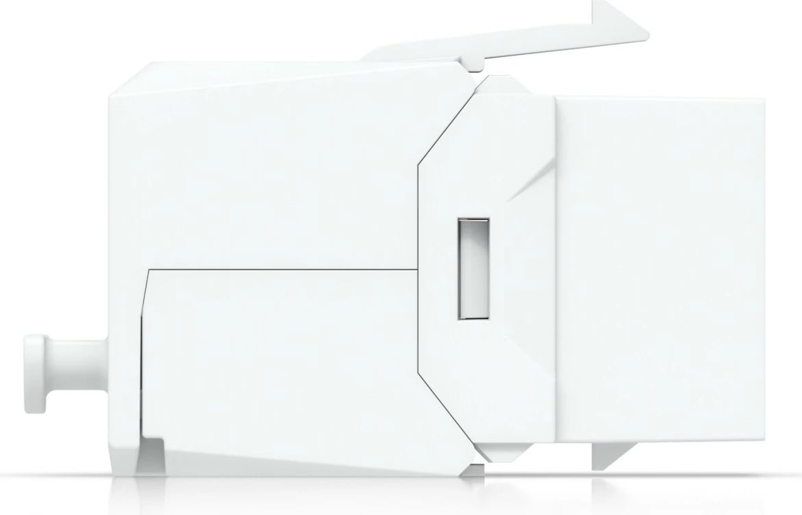 Keystone jack Ubiquiti Cat6, 12 copë, i bardhë