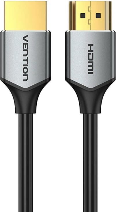 Kabllo HDMI ultra e hollë Vention ALEHH, 2m, 4K 60Hz, Gri