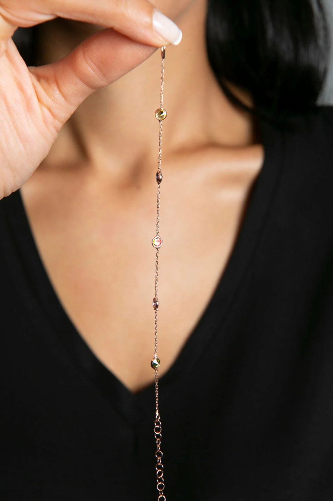 Byzylyk argjendi, ngjyrë ari rozë, Elika Silver, TFNY65003