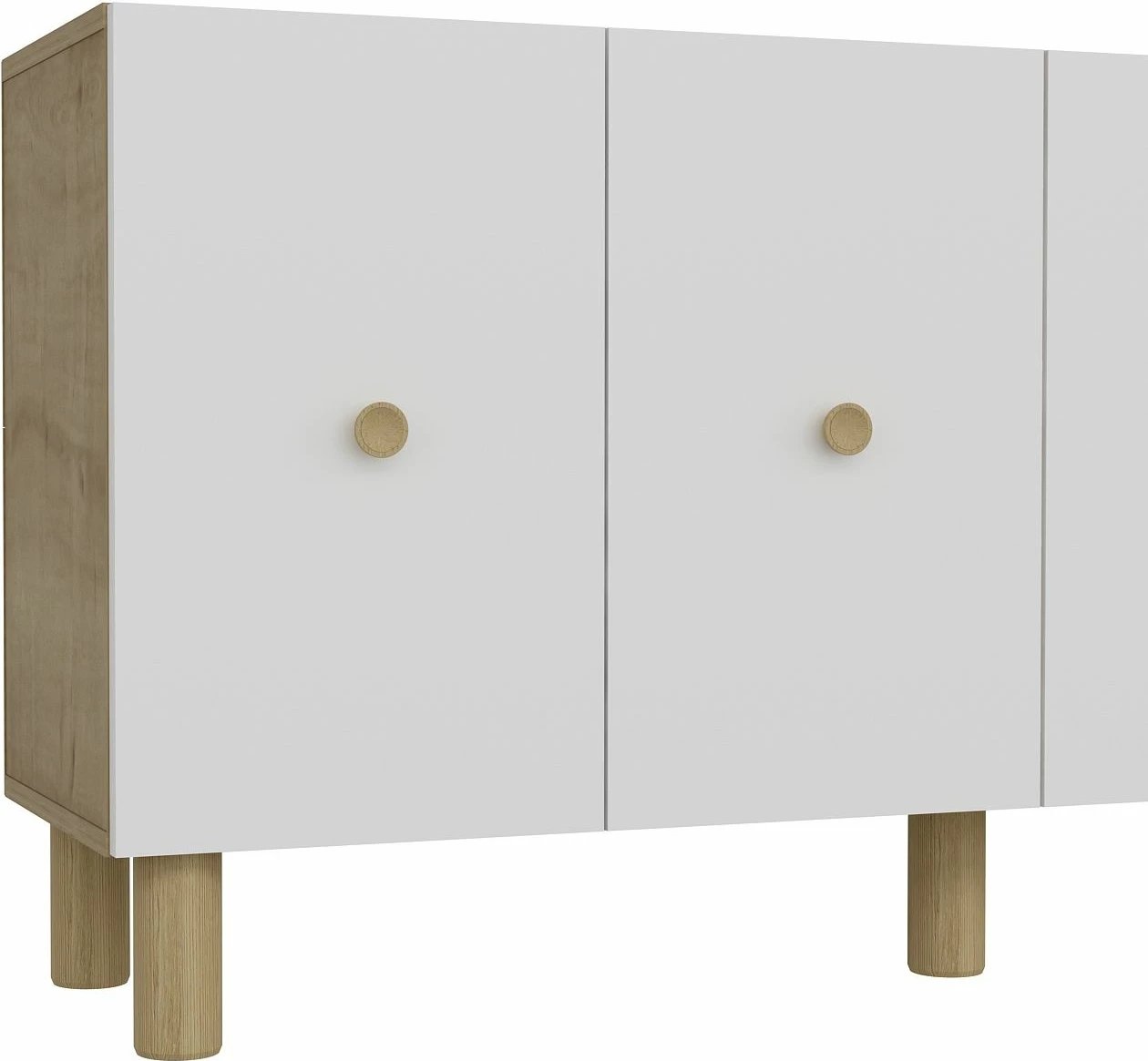 Konsol Skye Decor, Mono KB150 Bohem, lisi safir, e bardhë