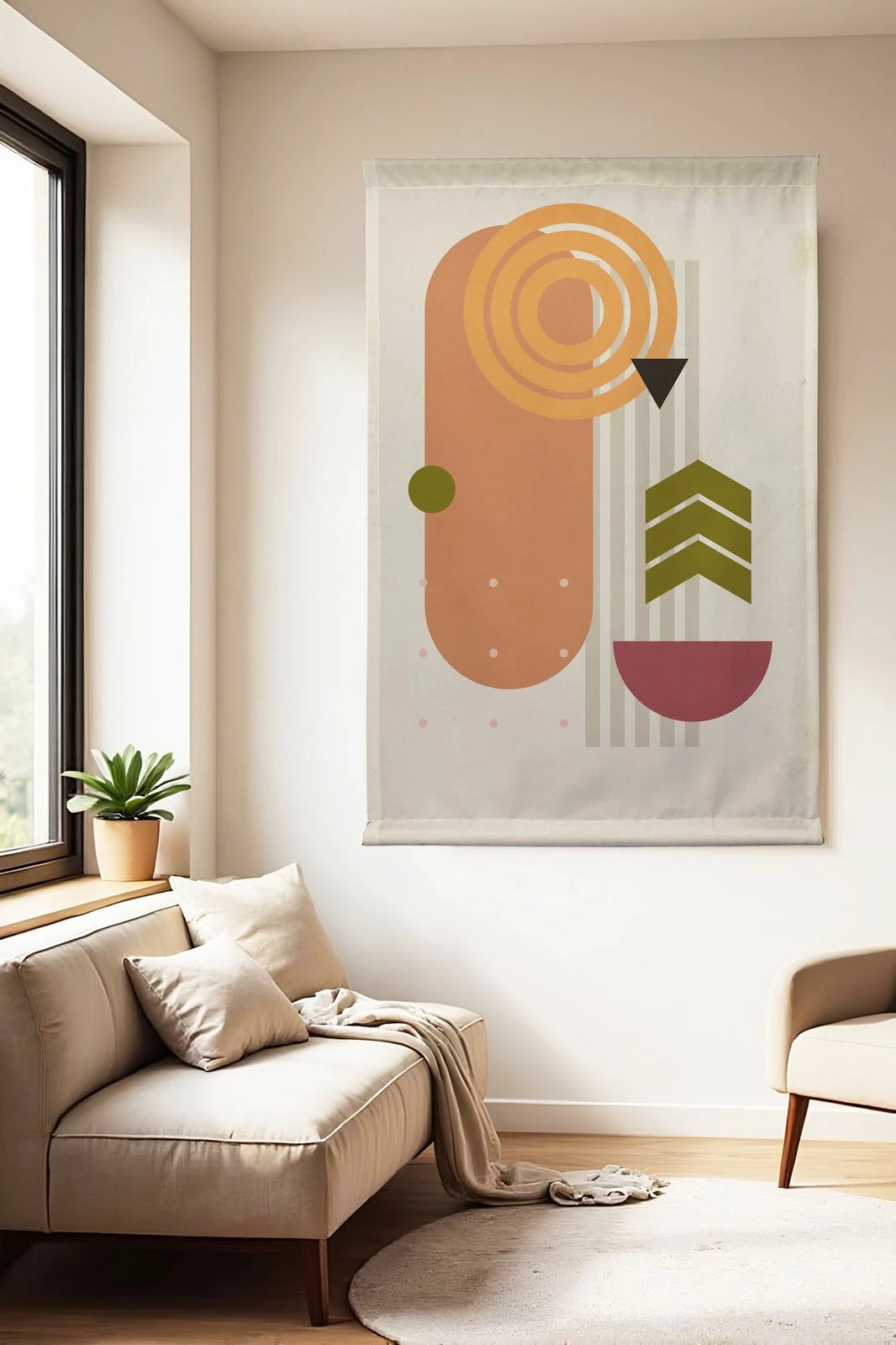 Pikturë dekorative poliestër, Wallity Polybaby 1, 100x140cm