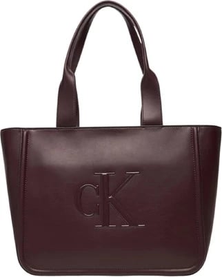 Çantë femra Calvin Klein, bordeaux