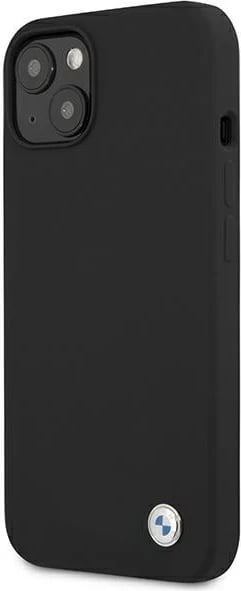 Mbështjellës BMW Silicone Signature për iPhone 13 mini, 5.4", i zi