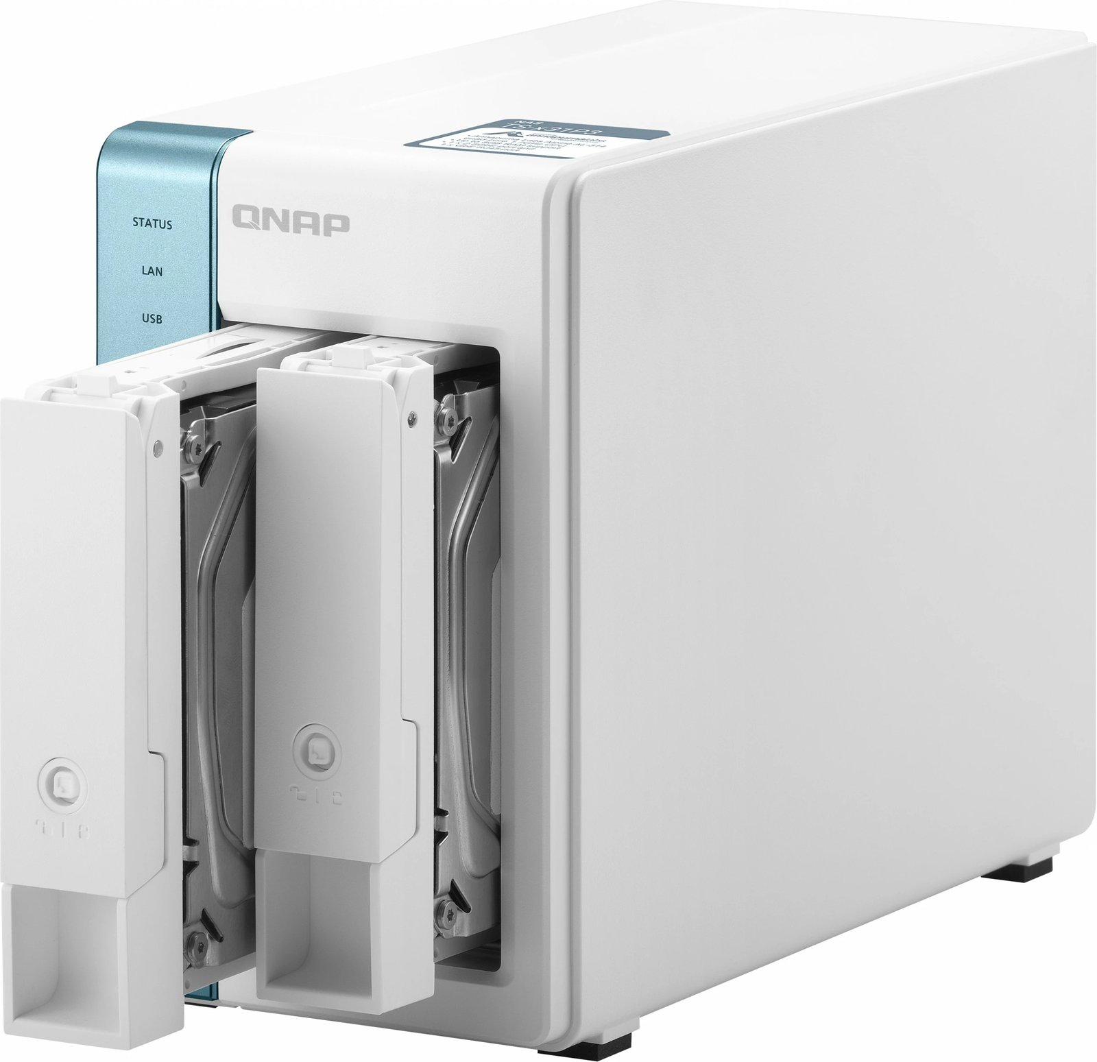 NAS QNAP TS-233, Mini Tower, ARM Cortex-A55, 2 GB, QNAP QTS
