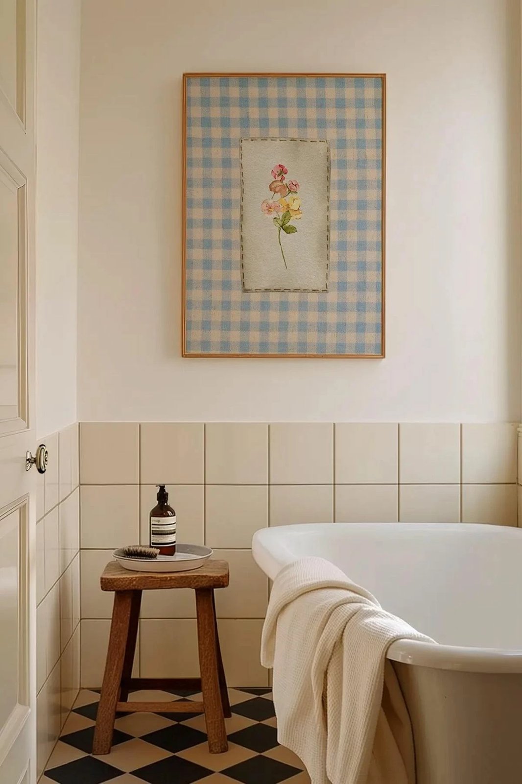 Pikturë dekorative me kornizë, Wallity, Artsmdftek23-5070, shumëngjyrëshe, 50x70cm