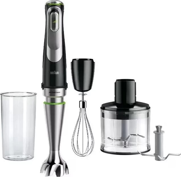 Blender dore Braun MultiQuick 9 MQ9135XI, 1200W, argjendtë