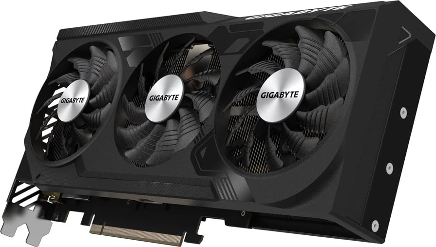 Kartë Grafike Gigabyte GeForce RTX 4070 SUPER WINDFORCE OC 12G, NVIDIA 12 GB GDDR6X, e Zezë