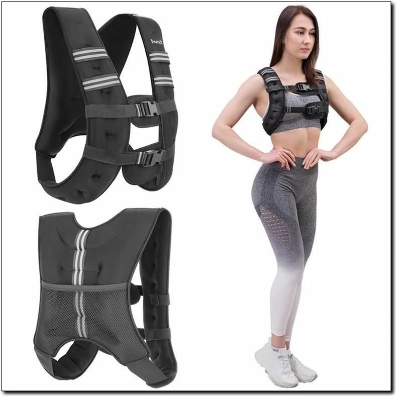 Jelek me peshë HMS, uniseks, i zi