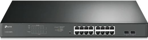 Switch TP-Link JetStream 16-Port Gigabit Easy Smart PoE/PoE+, Managed, Rack 1U