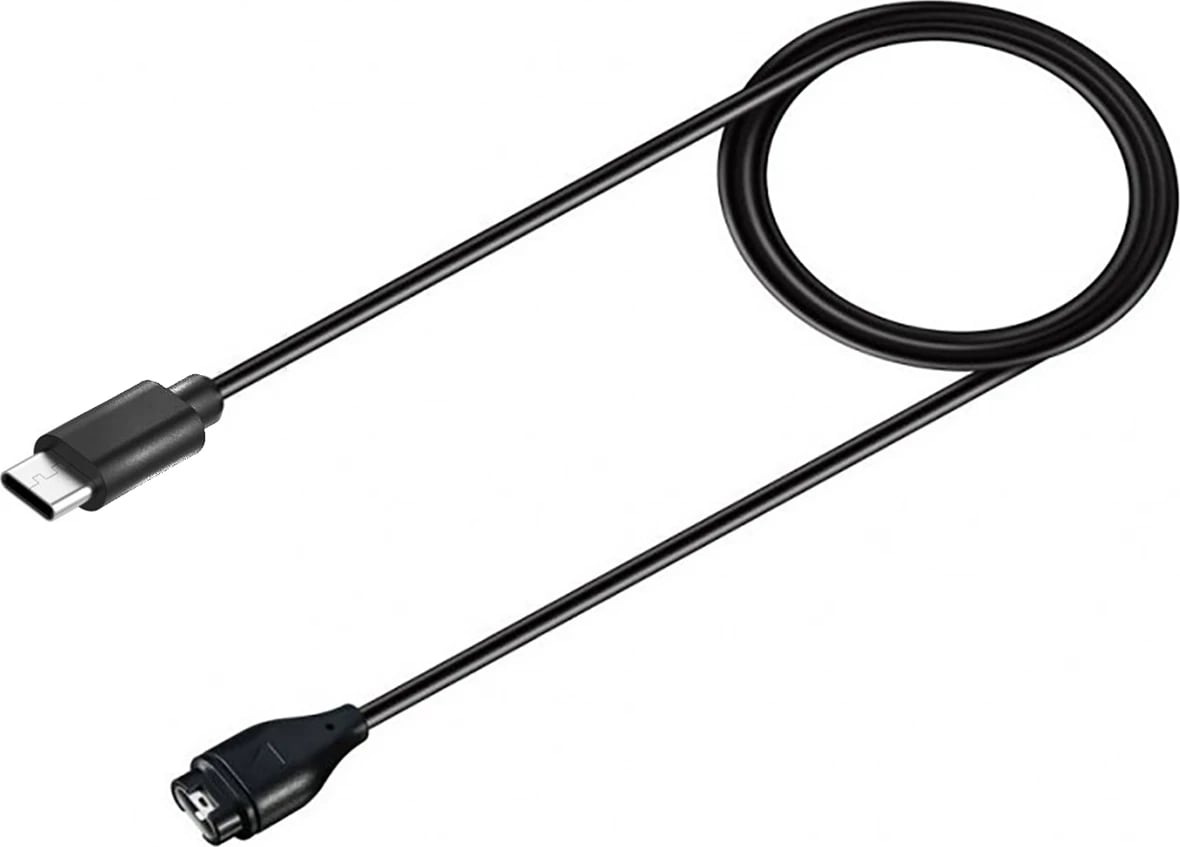 Karikues magnetik për Garmin, Hurtel, USB-C, 1m, zi