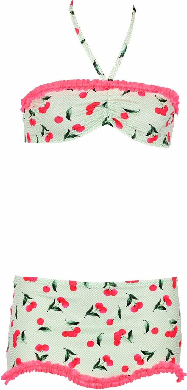 Set bikini për vajza, 2 pjesë, Jumeon, Bliss, ngjyrë e gjelbër