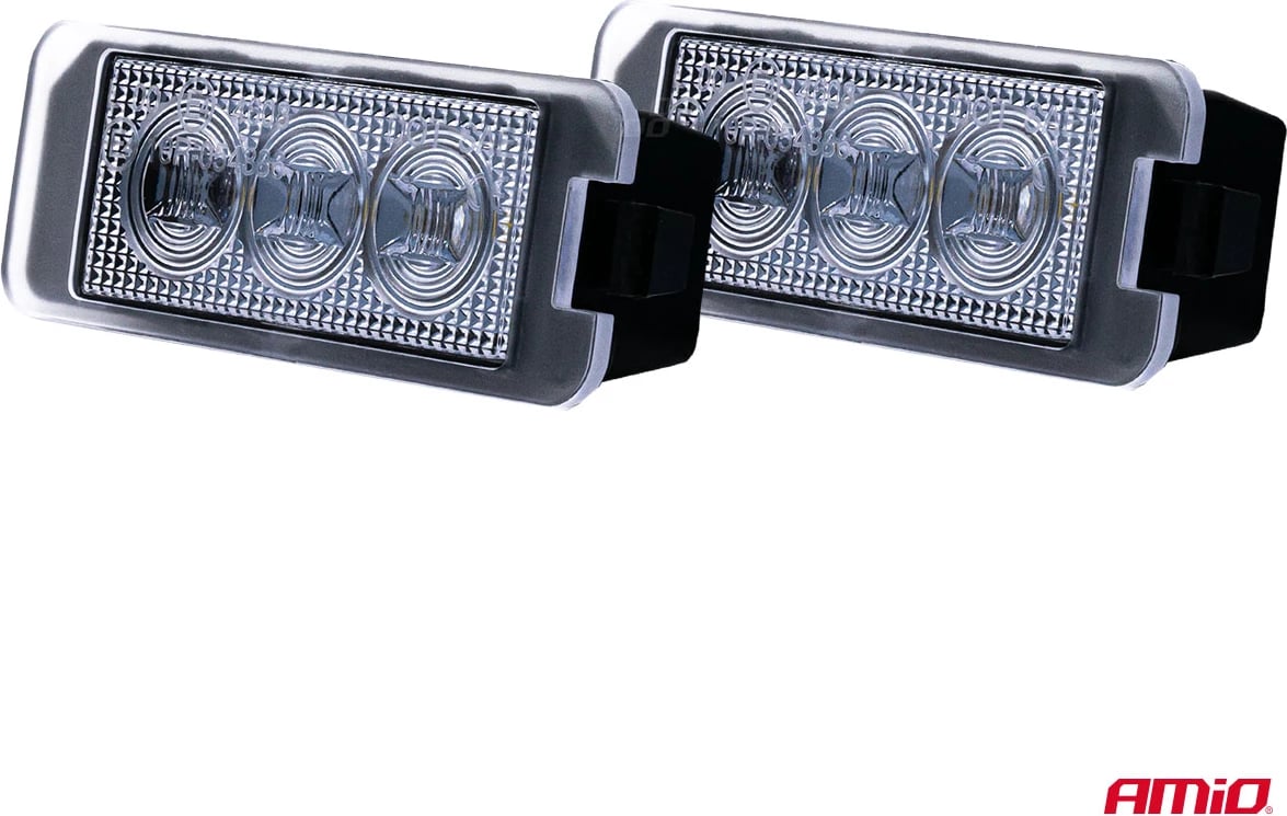 AMIO LED license plate lamps CLP12 HP MAN, SEAT, VW 04553