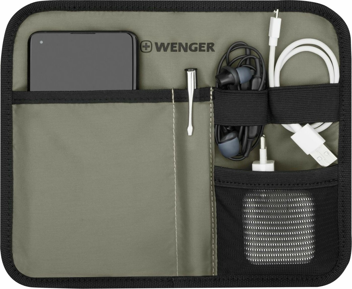 Çantë shpine Wenger Meteor 43, 17 inç, xhep për tablet, e zezë