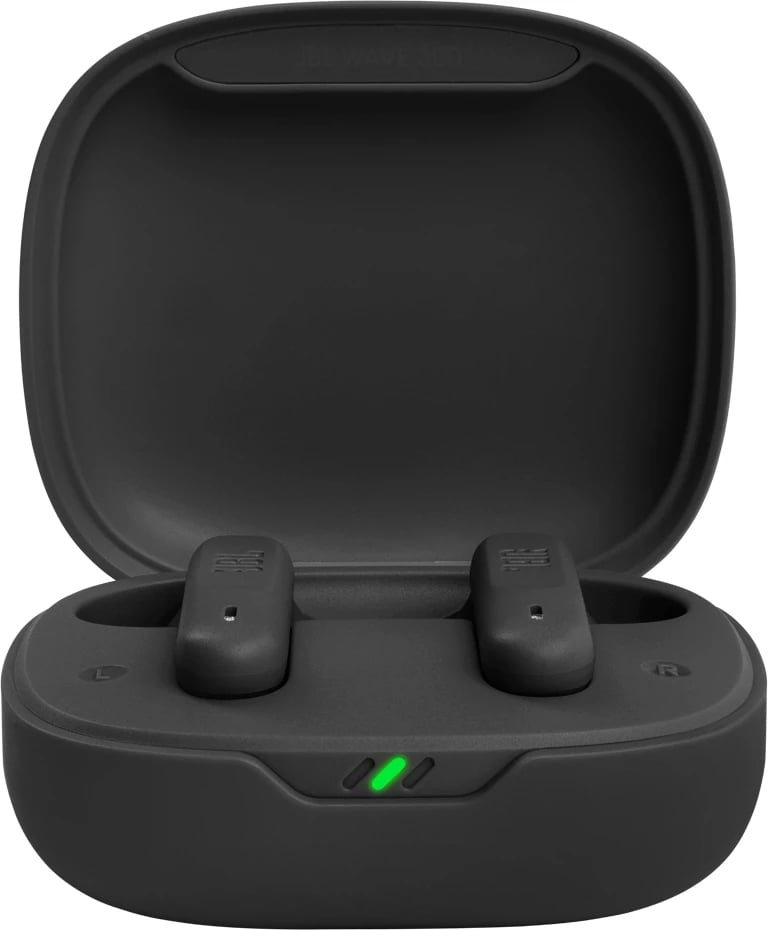 Kufje JBL Wave 300 TWS, Bluetooth, pa tela, me kuti karikimi, e zezë