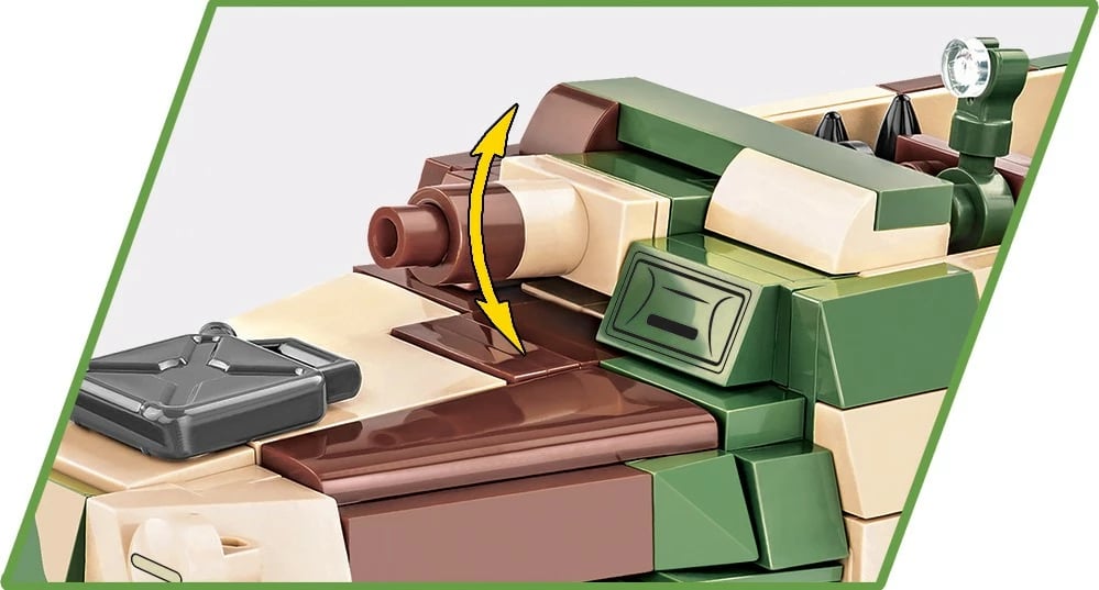 Set blloqesh Cobi Klocki Sd.Kfz. 251/9 Stummel, 485 pjesë, Kamuflazh