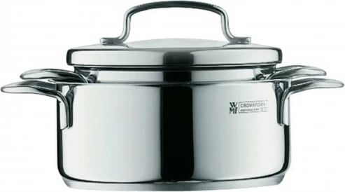 Tenxhere e vogël WMF Mini Kochtopf 14cm, kapak metalik, 0.9L, çelik inox