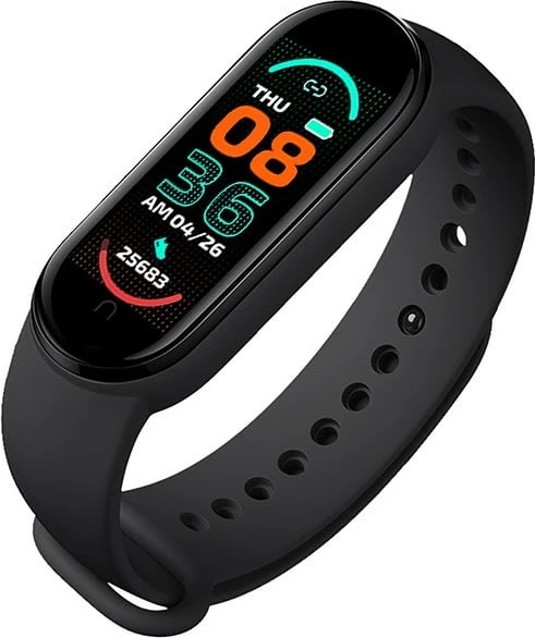Smartband Tracer T-Band VELOX M6, Bluetooth, Ekran LCD, IP67, i zi