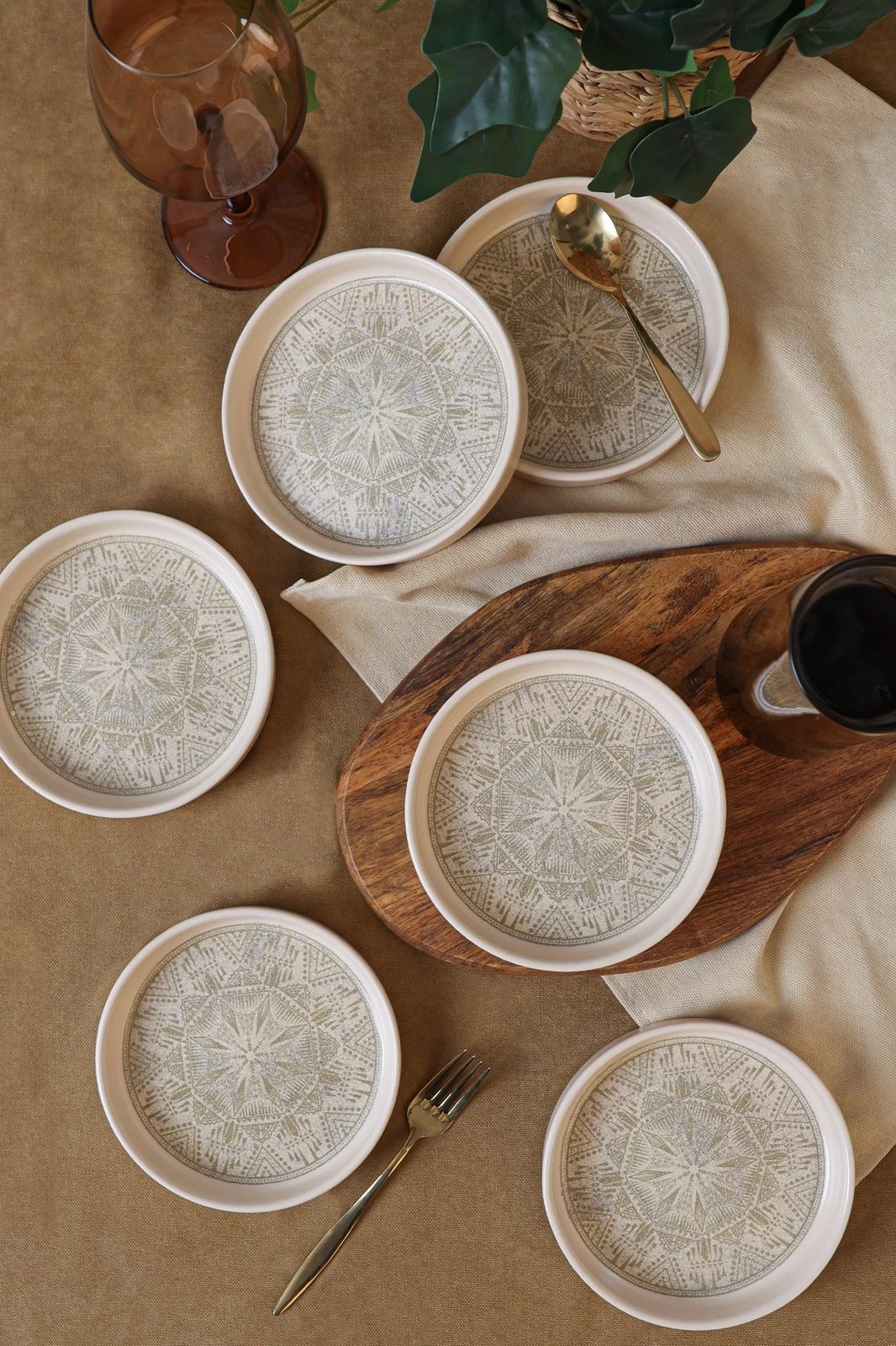 Set tasash qeramike (6 copë), Hermia Concept, X00017907