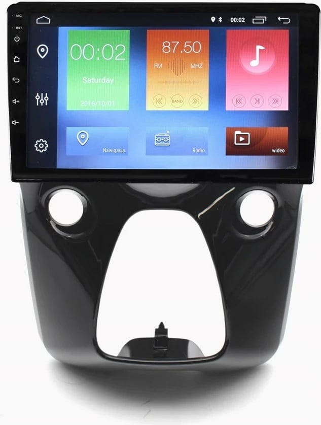 Radio GPS Android për Toyota Aygo II 2014-21, 4/64 GB, E zezë