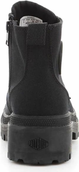 Këpucë Palladium Pallabase Twill për femra, të zeza Këpucë Palladium Pallabase Twill për femra, të zeza