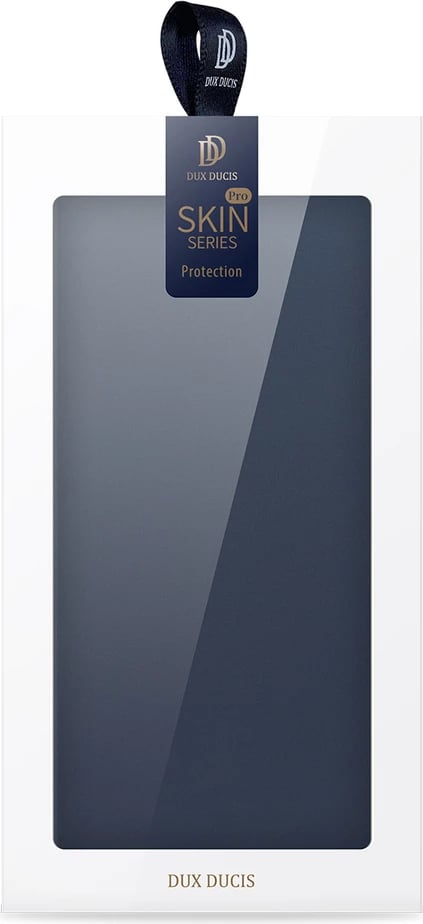 Mbështjellës Dux Ducis Skin Pro për Samsung Galaxy S22+, me kapak, funksion stand, xhep kartelash, Blu