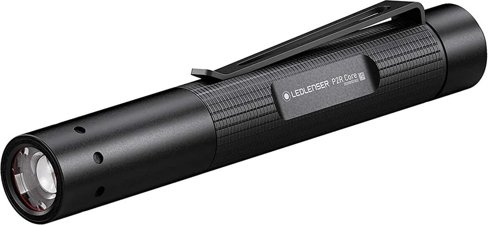 Elektrik dore Ledlenser P2R Core, 200 mAh, i bardhë, alumini