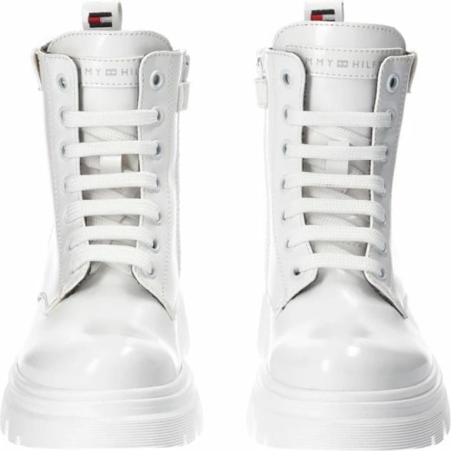 Çizme Tommy Hilfiger për femra, të bardha