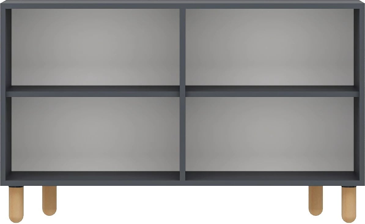 Konsol Roger, ngjyrë antracit, Hanah Home