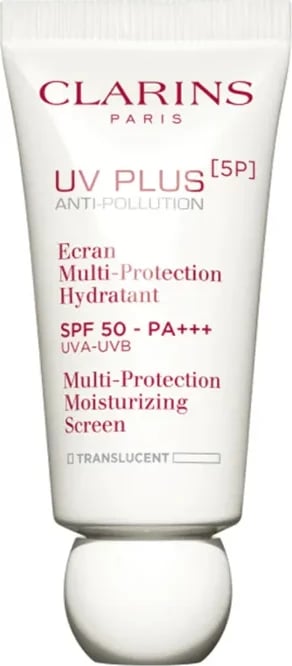 Krem fytyre Clarins UV Plus Anti-Pollution SPF50 PA+++, 30ml