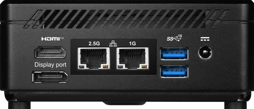 Kasë MSI Cubi 5 12M-406BEU, Intel Core i5-1235U, WiFi, Bluetooth, e zezë