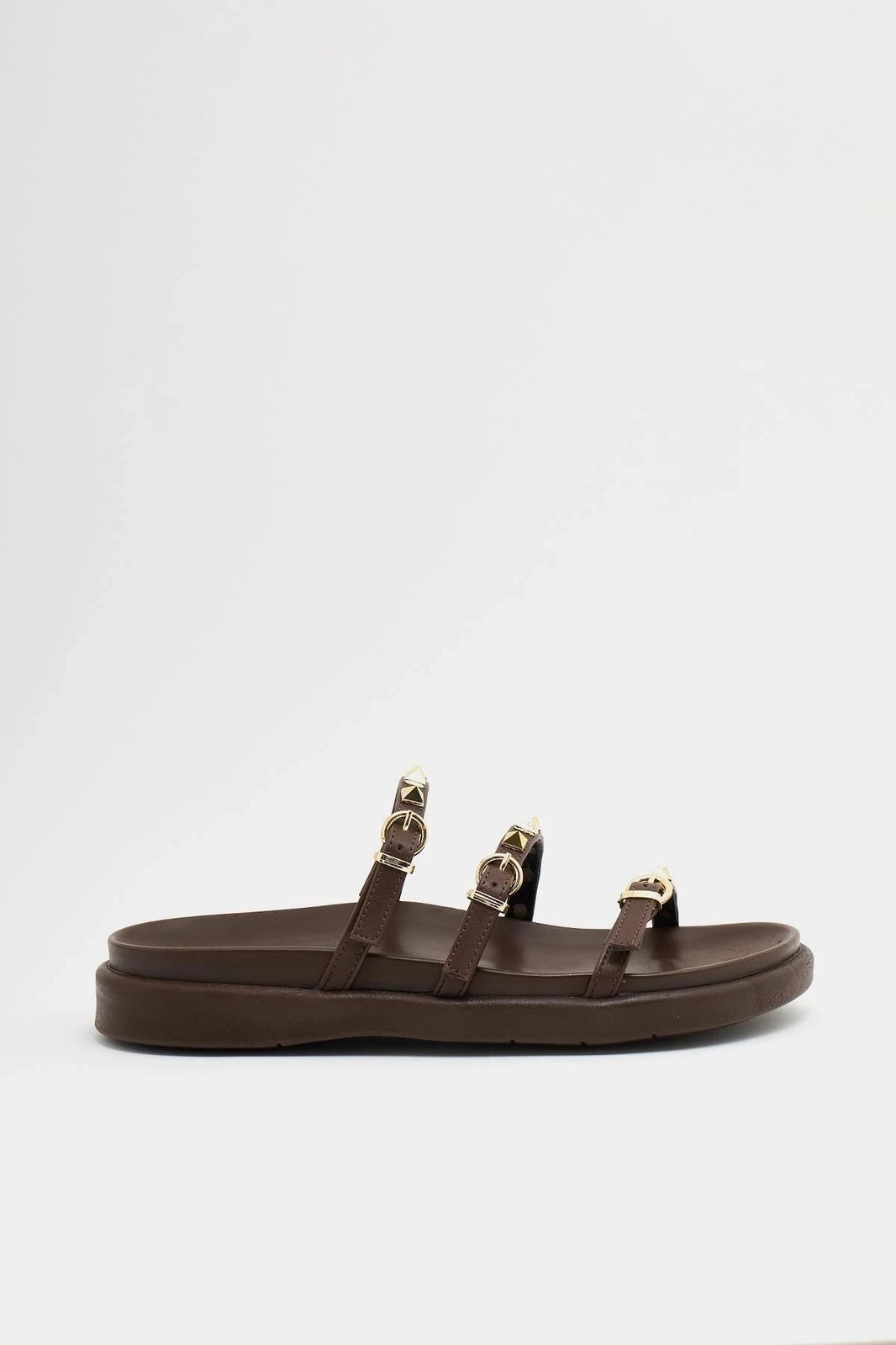 Pantofla për gra, ngjyrë kafe, Jumeon MK1340125YR20-003