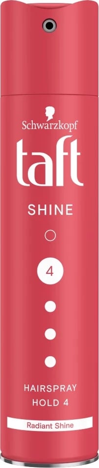 Llak për flokë Taft Shine Hair Lacquer Mega Strong për femra 250ml