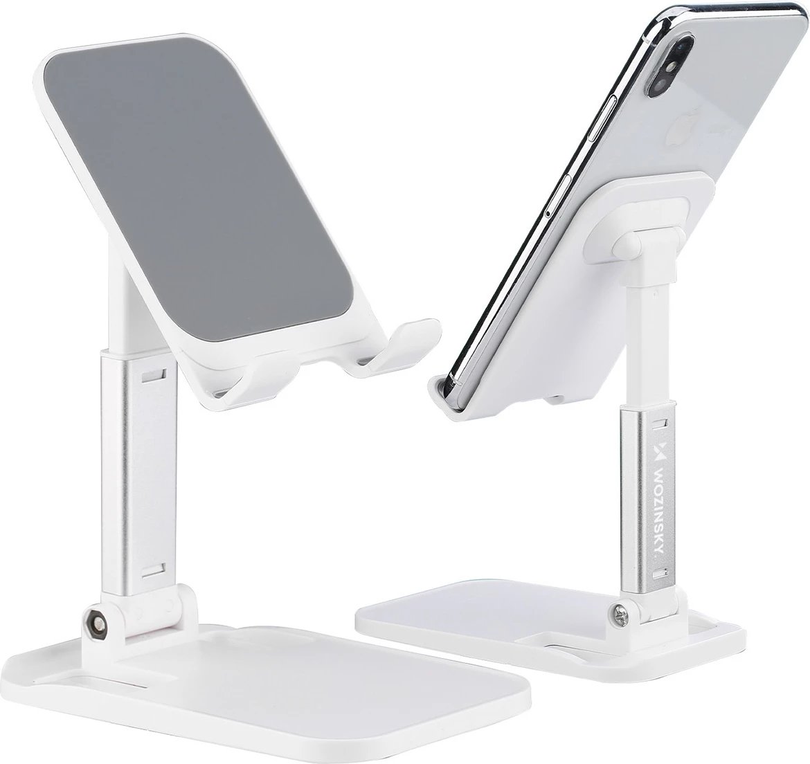 Mbajtëse tavoline për telefon/tablet Wozinsky WFDPS-W1, e bardhë