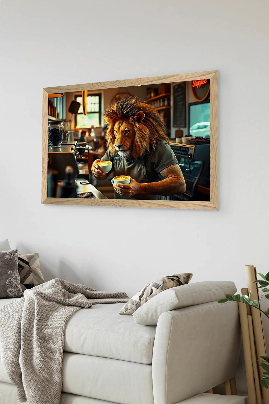 Pikturë dekorative, shumëngjyrëshe, Wallity, Arthynmodelyty2030-20, 20x30cm