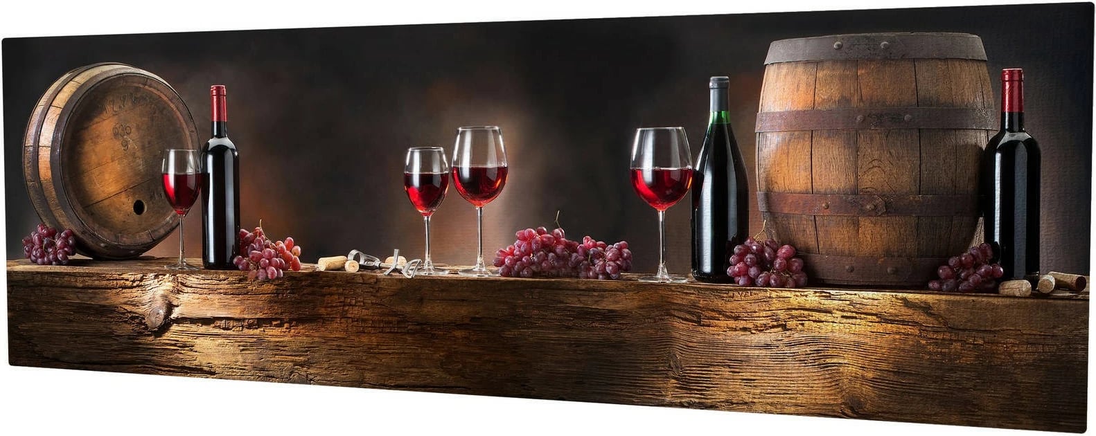 Pikturë dekorative në kanavacë, shumëngjyrëshe, Wallity KNV4426_3080, 30x80cm