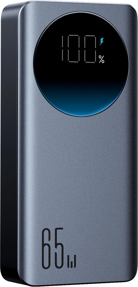 Power bank Joyroom JR-PBF05, 30000mAh, 65W, me ekran dixhital, e zezë
