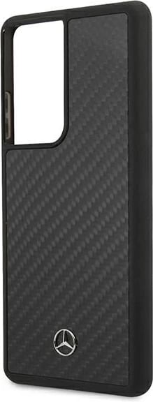 Mbështjellës Mercedes MEHCS21LRCABK për Samsung Galaxy S21 Ultra, hardcase, Dynamic Line, i zi