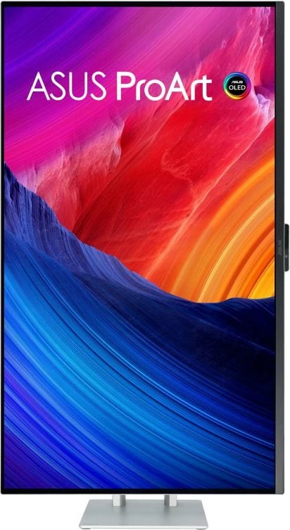 Monitor profesional OLED, Asus, ProArt PA32UCDM (90LM03HE-B01K70/90LM03HEB01K70), 31.5" 4K HDR 240 Hz QD-OLED 99% DCI-P3, argjendtë