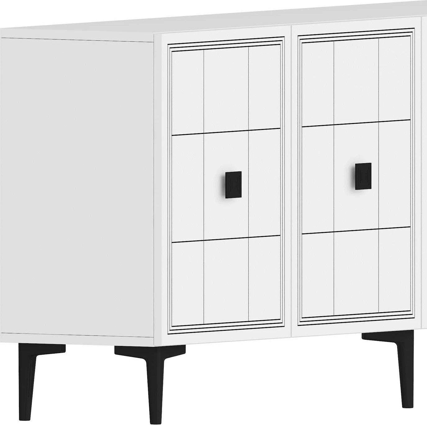 Konsolë Skye Decor, Yuka 150, e bardhë