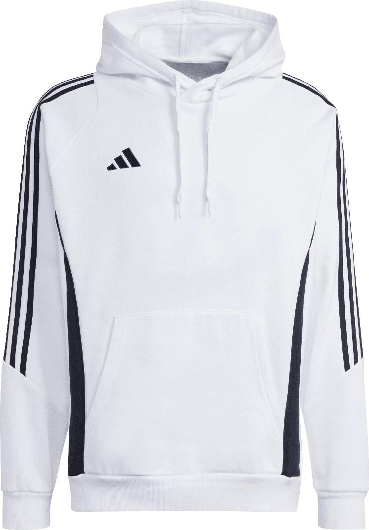 Duks Adidas Tiro 24 me kapuç, i bardhë