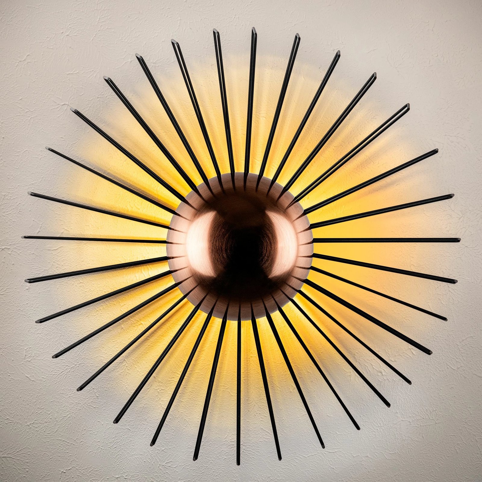 Llambë tavani Opviq Kaya, 15225-L, metal i zi, 60x60x24cm