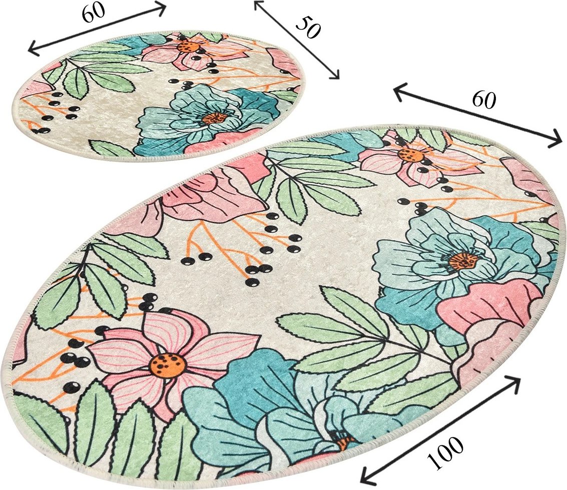 Set tapetash për banjo, shumëngjyrëshe, Mijolnir, 2 copë, Spring