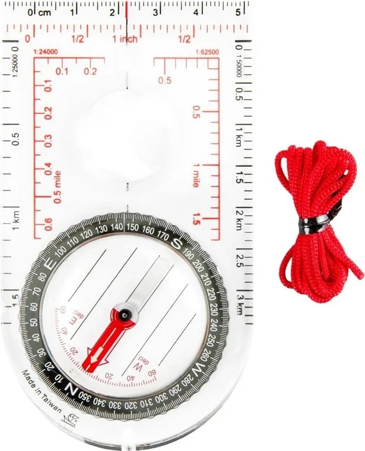 Busull Helikon Scout Mk2, akrilik, me ndriçim, transparent