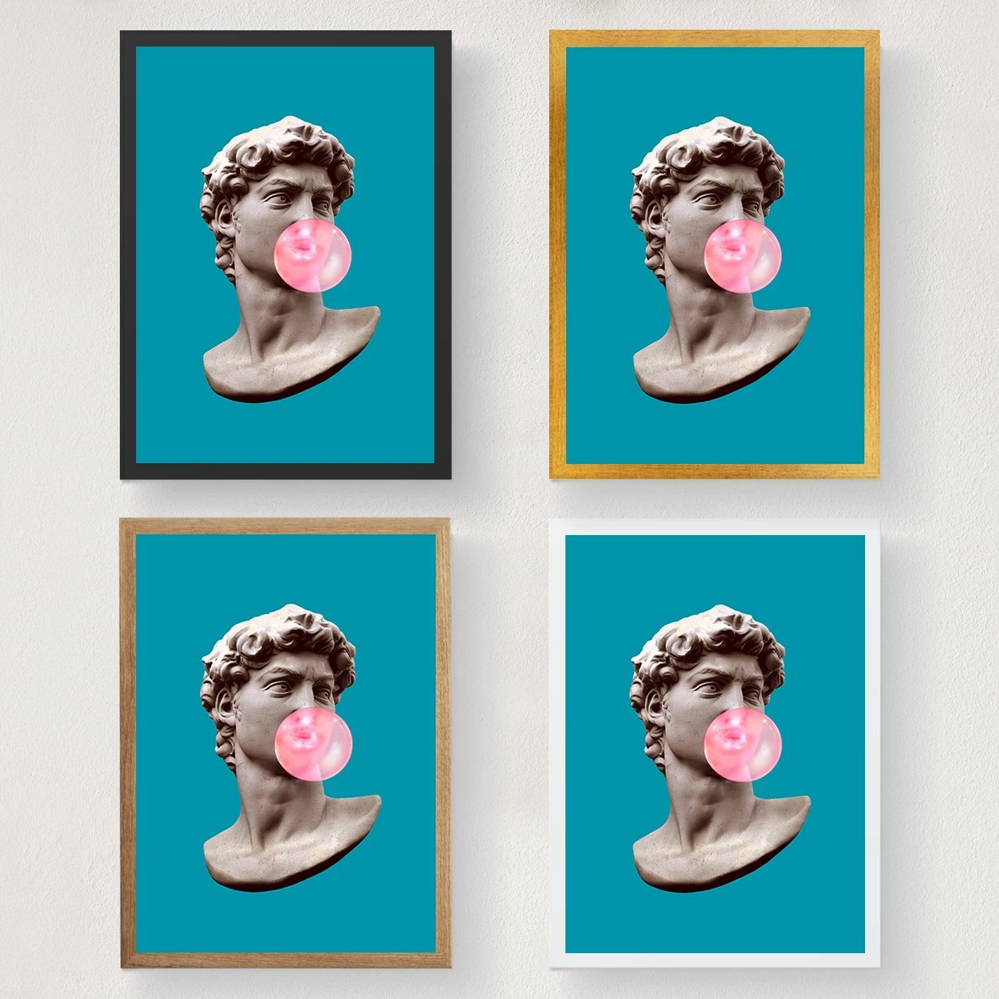 Poster A3, shumëngjyrësh, Wallity, 2095