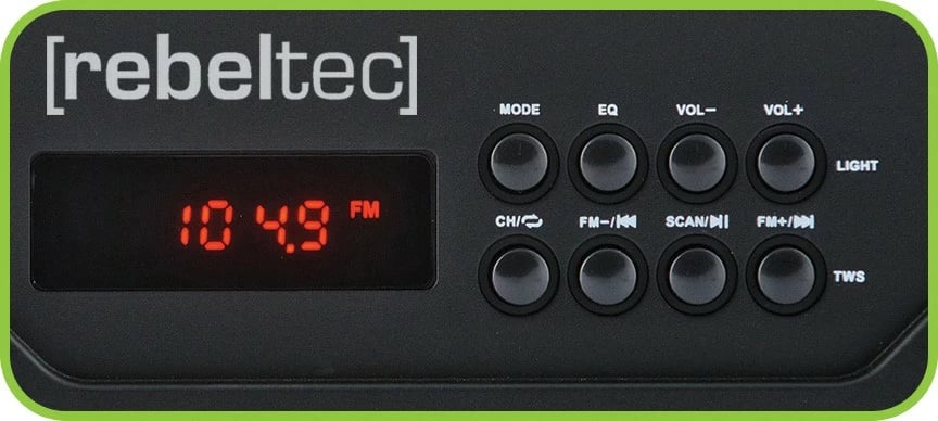 Altoparlant Bluetooth Rebeltec SoundBox 340, 12W, i zi